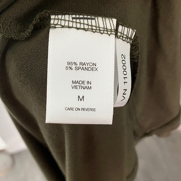 New York & Company Olive Green Maxi Dress - Picture 6 of 6